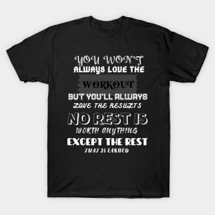 Boxing No Rest Is T-Shirt